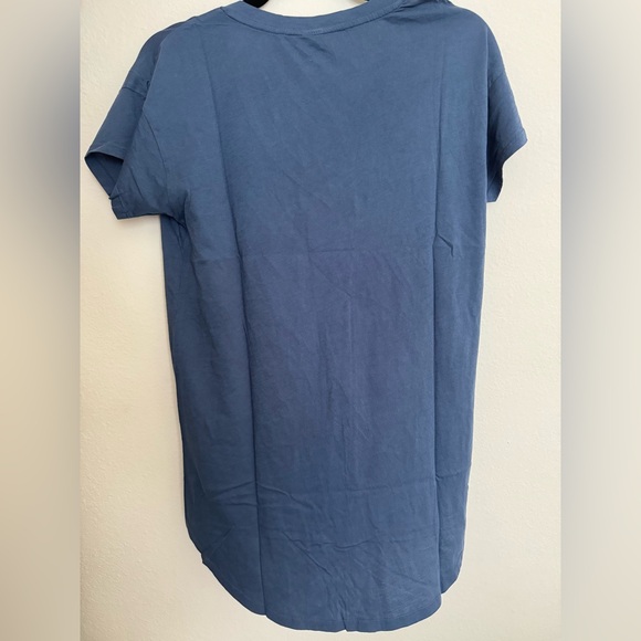 bobi Vneck High Low Tee - Picture 3 of 4
